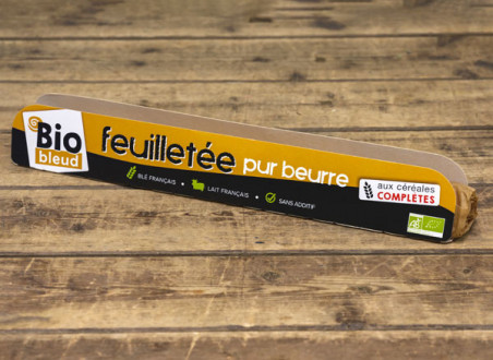 PATE FEUILLETEE AUX CEREALES COMPLETES 250G