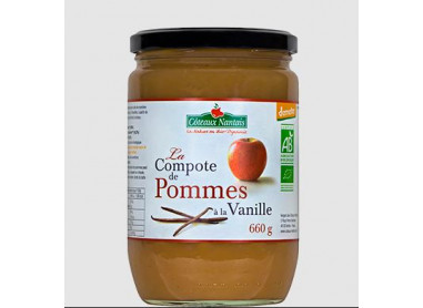 COMPOTE POMME VANILLE 660G
